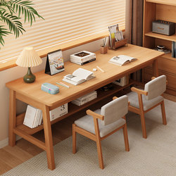 Long Table, Double Desk, Student Home Study Desk, Bedroom Office Computer Desk, Rectangular Work Desk