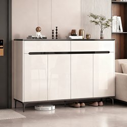Shoe Cabinet for Home Entrance, Indoor Foyer, New Popular Model, Integrated Wall-Mounted High-End Storage Cabinet and Shoe Rack