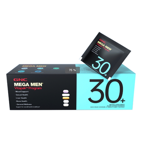 
GNC Men's Daily Nutrition Pack Upgraded Probiotic Liver Protecting Fish Oil Vitamins