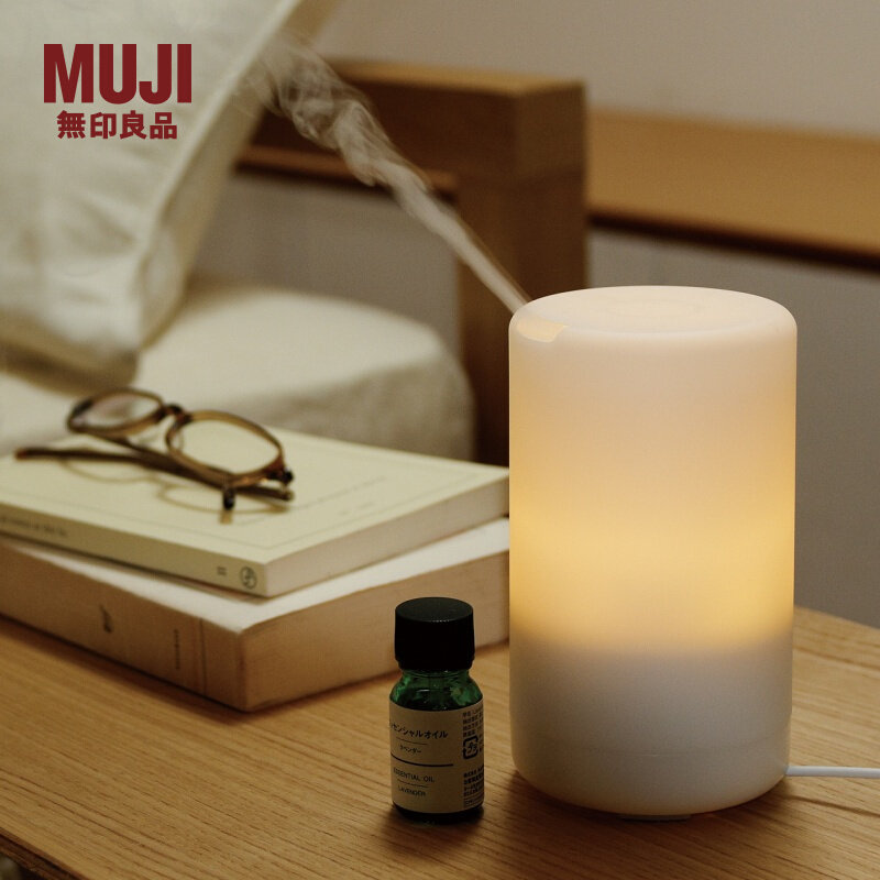 MUJI простой современный ультразвуковой ароматерапевтический аппарат с эфирным маслом — увлажнитель воздуха, ночник, спрей для релаксации