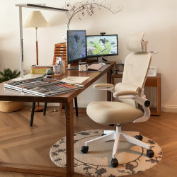 2025 New Model Desk Chair, Comfortable for Long Sitting, Not Tiring, Waist-Protecting, Comfortable Computer Chair, Office Chair, Indoor Chair with Backrest