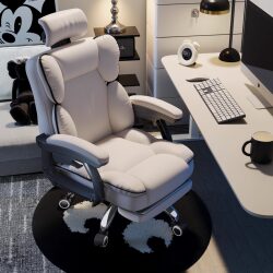Ergonomic Chair, Reclining Gaming Chair, Comfortable Backrest for Long Sitting, Computer Chair, Office Chair, Lazy Sofa Chair