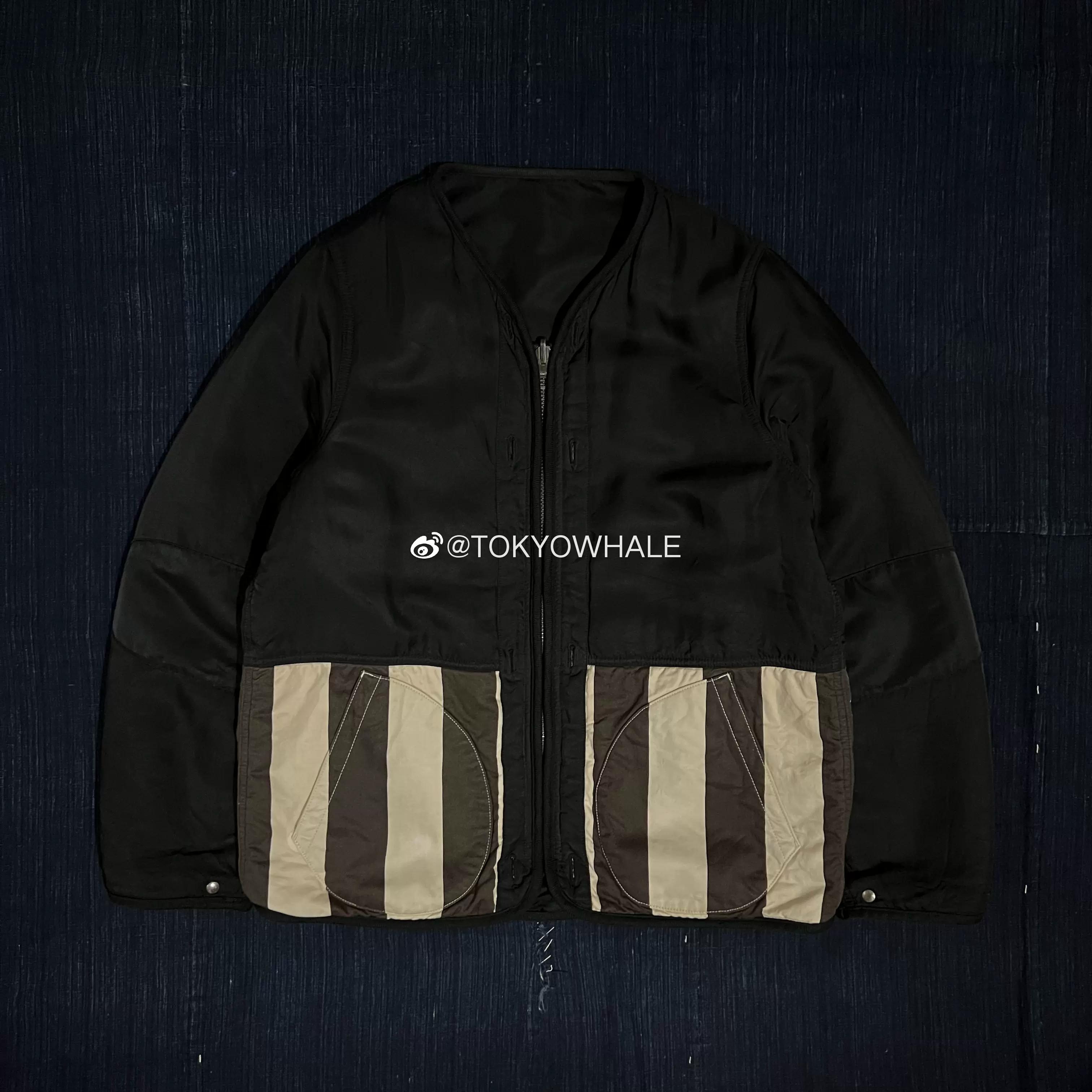 【售出】VISVIM 19SS IRIS LINER JKT 夾克 雙面穿 泥染 BLACK-Taobao