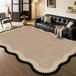 Carpet for Living Room 2026 New Model, Washable and Wipeable, Home Bedroom Bedside Mat, Light Luxury High-End Feel, Coffee Table Sofa Carpet