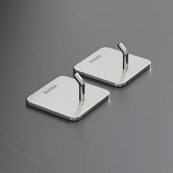 Hook strong adhesive stainless steel 304 thickened punch-free load-bearing traceless adhesive kitchen wall heavy object sticky hook
