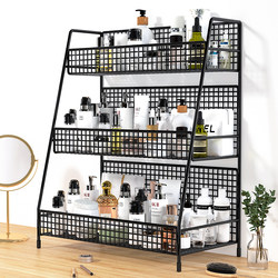 Cosmetic Storage Box Desktop Organizer Dressing Table Multi-Layer Skincare Storage Rack Box Washstand Shelf