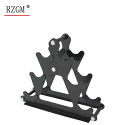 Home Fitness Dumbbell Rack, Simple Multi-Functional Double-Layer Dumbbell Rack, Dumbbell Rack for Home Use, Three-Layer Storage Rack