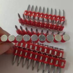 Nail Grabs High Strength 19/25/27/32/38 Concrete Gas Steel Row Nails Plumber Decoration
