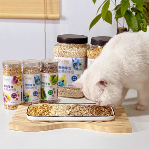 
Langnuo Freeze-dried crushed staple food companion cat snacks freeze-dried chicken raw bone meat cat snacks freeze-dried meat nutrition weight gain