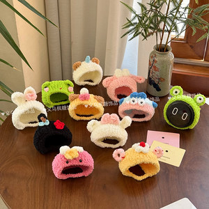 
NIO glutinous rice nomi head cover fluffy animal series dolls dolls and small hats car ornaments decoration accessories