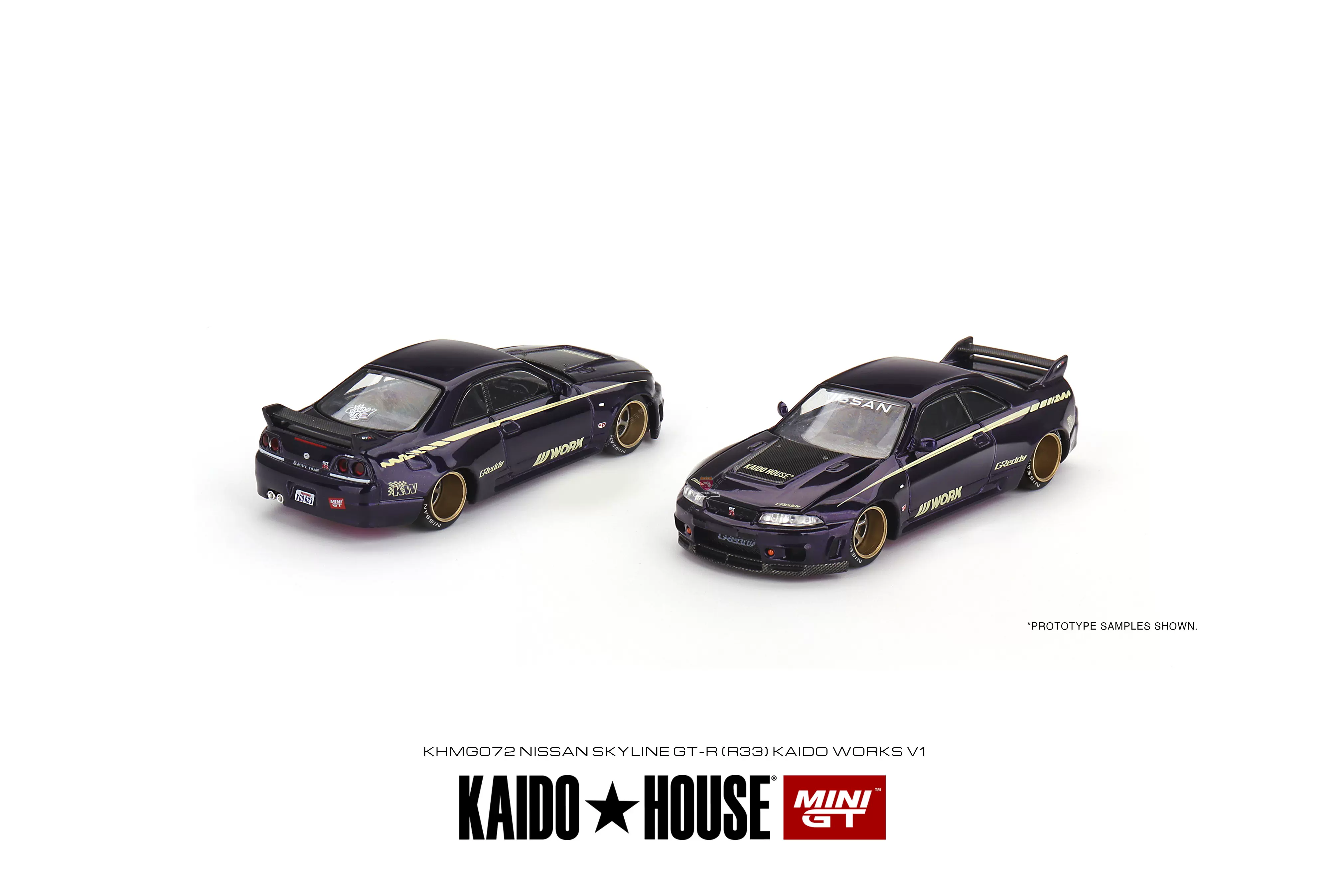 Kaido House MINIGT1:64日产Skyline天际线GTR33合金车模072#089-Taobao