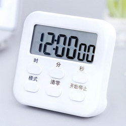Beauty Art Timer with Countdown Timer, Silent Reminder, Small Clock with Clip Stand, Hospital-Specific