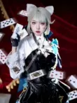 cosplay ganyu sexy Genshin Impact cos Fontaine Linni Linette cosplay hoạt hình hai chiều trò chơi phù hợp với nhà ảo thuật COS phù hợp với hu tao cosplay sexy Genshin Impact