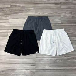 ODM company single! Designer style solid color summer men's refreshing texture breathable skin-friendly casual pants shorts
