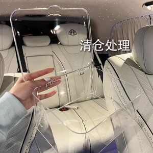 Tea furniture storage box with dustproof and transparent coffee table desktop tea cup sort out and store kung fu tea pots