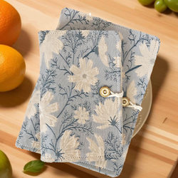 【Baoqingfang】Gesanghua Loose-Leaf Fabric Journal A5 Diary A6 Softcover Artistic Notebook Notepad