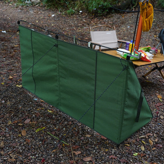 
Hot-selling outdoor screen portable large wind screen picnic fire bonfire wind screen camping barbecue picnic wind-resistant clothing