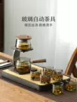 bàn trà điện gỗ hương Kungfu Bộ Trà 2023 Phong Cách Mới Kính Tự Động Hộ Gia Đình Cao Cấp Ánh Sáng Sang Trọng Lười Làm Trà Hiện Vật Ấm Trà giá bàn trà điện