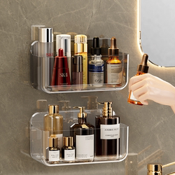 Bathroom Balcony Toilet Wall Storage Shelf Bathroom Storage Rack Washbasin No-Drill Bathroom Wall-Mounted