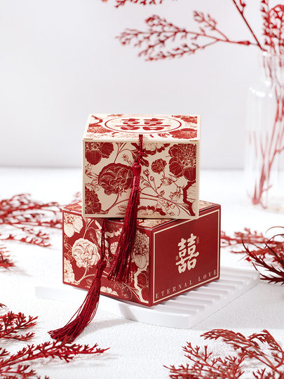 中国風ウェディングキャンディボックス - Hey! Paper