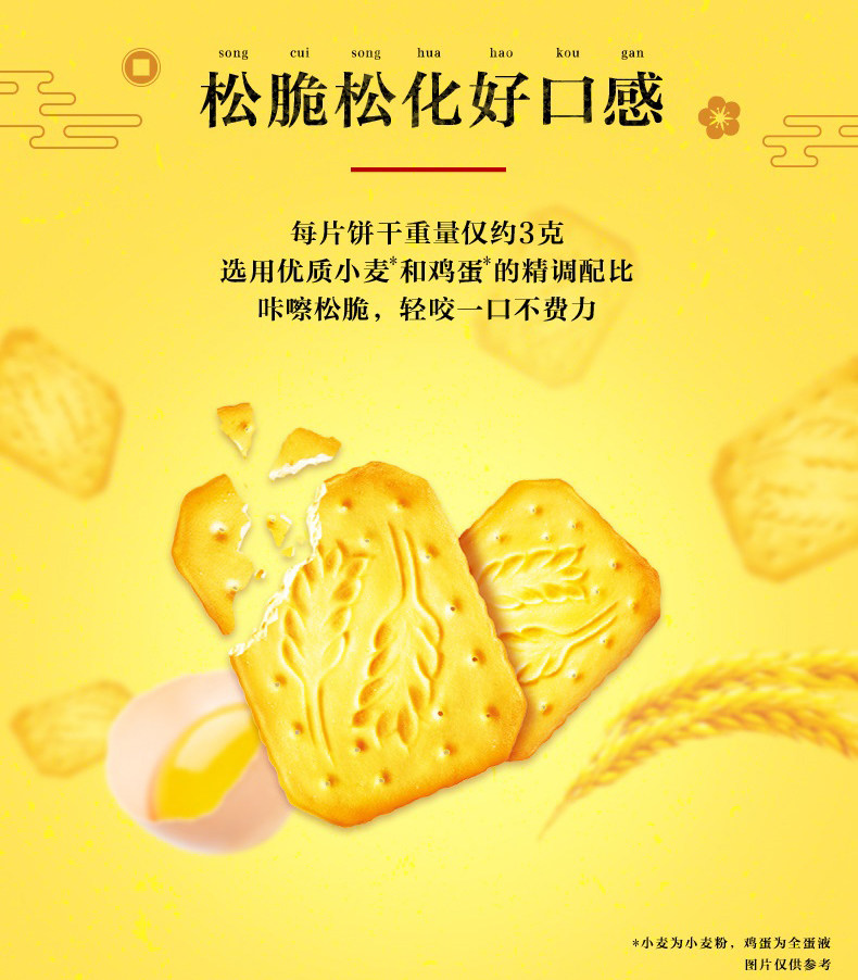 Salty ビスケット Leisure Fun Xianqu サルティビスケット 720g - 混合フレーバー