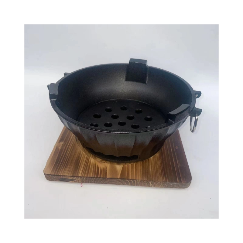 铸铁加重炭炉炭火炉烧烤炉碳炉打边木炭烤炉商用炉老式围炉煮茶炉 