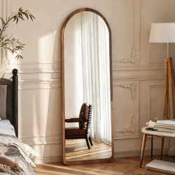 Second-Hand Full-Length Mirror for Home Use, Floor-Standing Mirror for Living Room, High-End Wall-Mounted Dressing Mirror, Girls' Bedroom Entrance Fitting Mirror