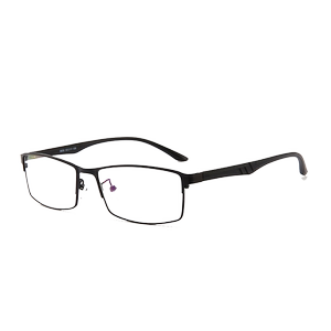 Half frame glasses frame for men's nearsightedness, finished with ultra light and comfortable full frame glasses frame for online glasses matching