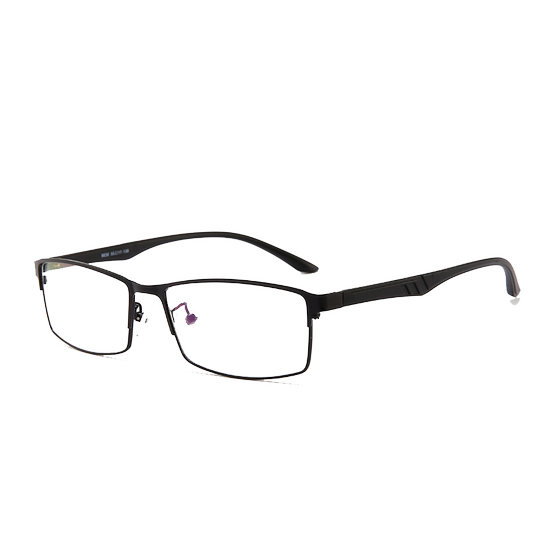 Half frame glasses frame for men's nearsightedness, finished with ultra light and comfortable full frame glasses frame for online glasses matching