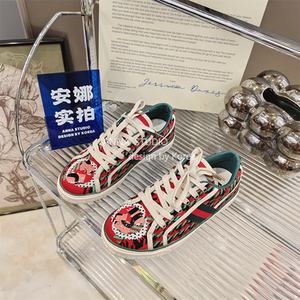 
Counter withdrawal round toe 2025 canvas shoes for women autumn new versatile trendy retro embroidery design sports sneakers