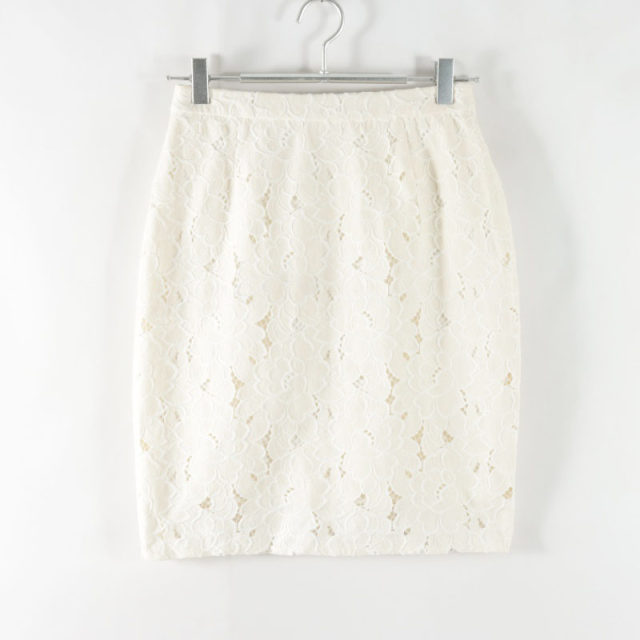 Japanese style new commuter side invisible zipper high waist slim short skirt for women embroidered hollow hip fashion skirt