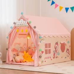 Secret Base Tent Children's House Princess Sleeping Tent Separate Bed Solution Indoor Playhouse Pretend Play Children