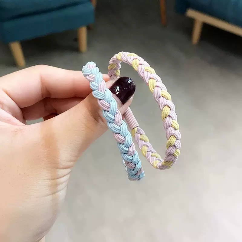 皮筋手链两用 手链式发绳高弹力网红ins发圈送男朋友小皮套橡皮筋