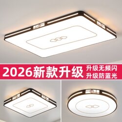 Main Living Room Lamp Led Smart Ceiling Light, Stylish Home-Use 2026 New Model Bedroom Dining Room Lobby Lighting Package