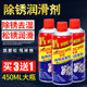 Rust remover, anti-rust lubricant, car screw bolt loosening agent, stainless steel iron metal, powerful rust removal and lubrication universal