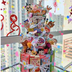 Internet-Famous Snack Cake DIY Materials Decoration Inserts for Children's Boys and Girls Birthday Party Atmosphere Scene Setup