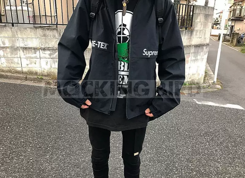 Supreme 18FW GORE-TEX Court Jacket 反光冲锋衣夹克-Taobao