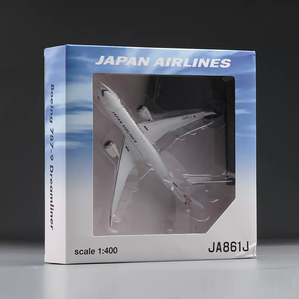 1/400 JAL日本航空波音787-9 Dreamliner JA86J 航空客机飞机模-Taobao