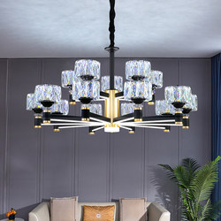 Gu Jia Living Room Chandelier Modern Minimalist Nordic Bedroom Dining Room Lamp Aluminum Smart Tmall Genie Zhongshan Lighting Fixtures