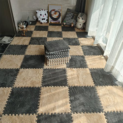 Korean-Style Bedroom Bedside Patchwork Carpet Bay Window Mat ins Foam Mats Can Be Cut, Disassembled, Washed, and Spliced Together