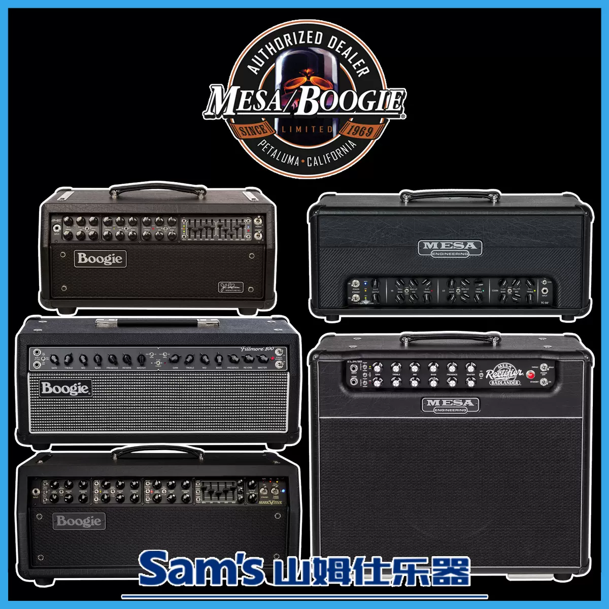 山姆仕樂器Mesa Boogie 全系列真空管吉他音箱箱頭箱體Combo-Taobao