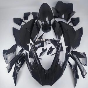 Suitable for Kawasaki Kawasaki H2 H2R modified carbon salamander shell full car dry carbon diversion cover
