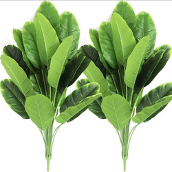 Nordic Artificial Plant Traveler's Banana Indoor Floor-Standing Potted Plant Decoration Monstera Bamboo Green Plant Bird of Paradise Artificial Tree
