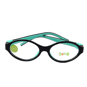 
Genuine SECG children's glasses frames for men and women, lightweight baby B098 children's nearsightedness and farsightedness silicone frame glasses