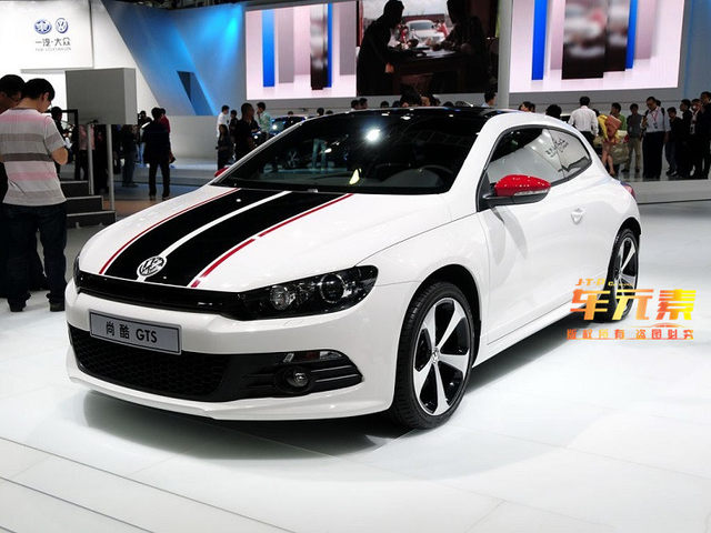 Suitable for Volkswagen Scirocco GTS Golf POLO car stickers, vehicle hood modification, body customization, latte art