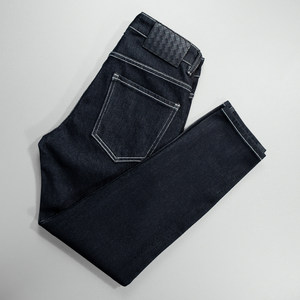 
Black jeans slim-fitting nine-point pants small-foot pants youth fashion new black trend nine-point jeans men