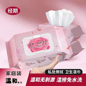 
Hygiene, wash-free care wipes, stocking up, travel non-woven wipes, refreshing, deodorizing, female private parts wipes