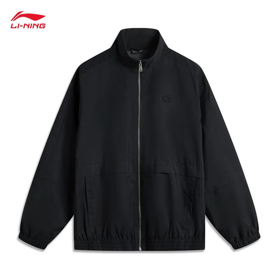 
Li Ning Sports Jacket Men's New Water-Repellent Stand Collar College Style Casual Jacket Sports Jacket AFDV177