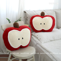 Cute Plush Apple Pillow, Nap Pillow, Home Sofa Cushion, Bedside Cushion, Car Office Pillow, Gift