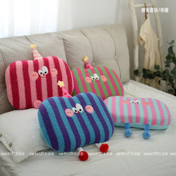 Dopamine Cute Pillow Sleeping Nap Pillow Memory Foam Removable and Washable Pillow Headboard Pillow Sofa Cushion Throw Pillow